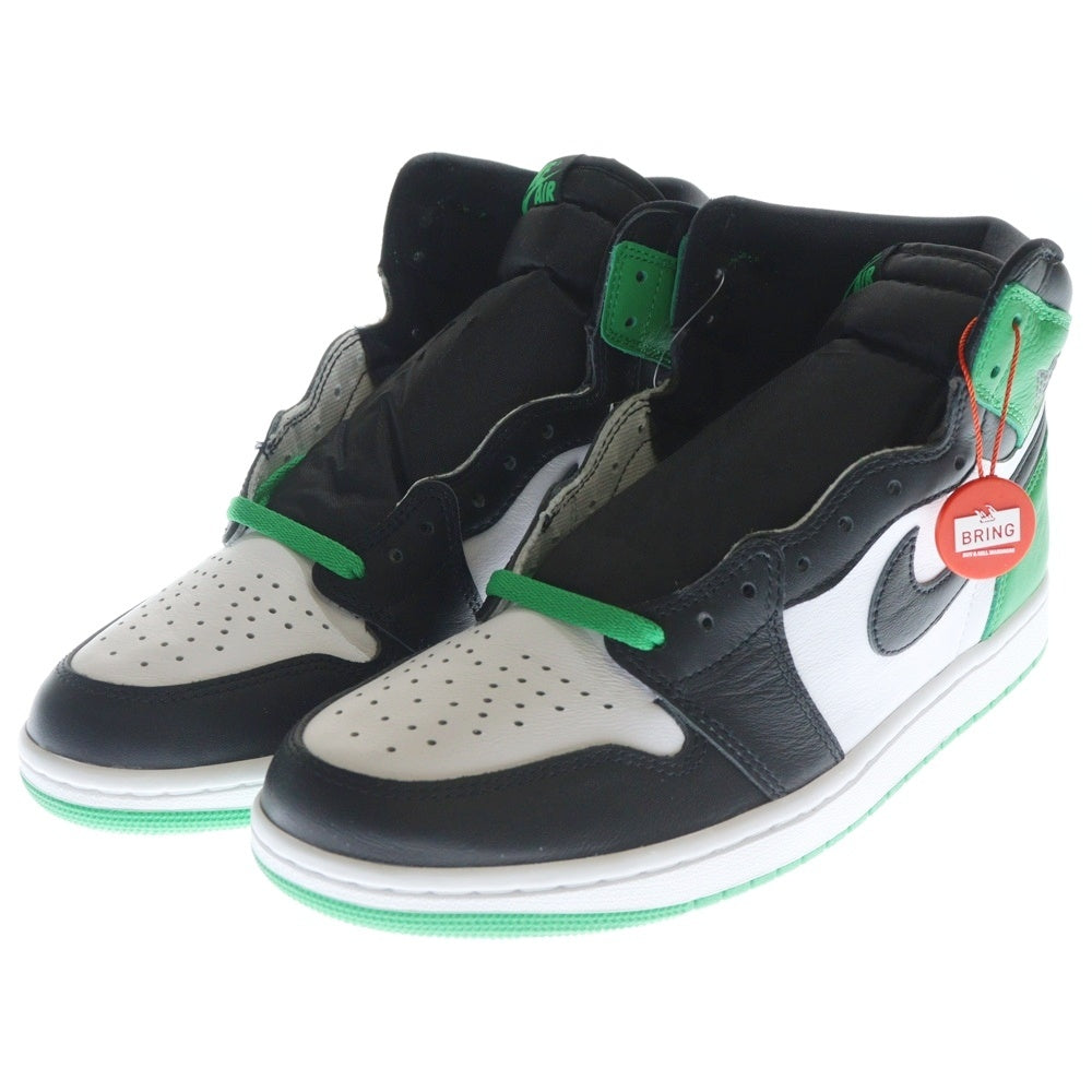 NIKE(ナイキ) AIR JORDAN 1 RETRO HIGH OG LUCKY GREEN DZ5485-031 エアジョーダン レトロ ラッキーグリーン ハイカットスニーカー グリーン/ホワイト US10/28cm