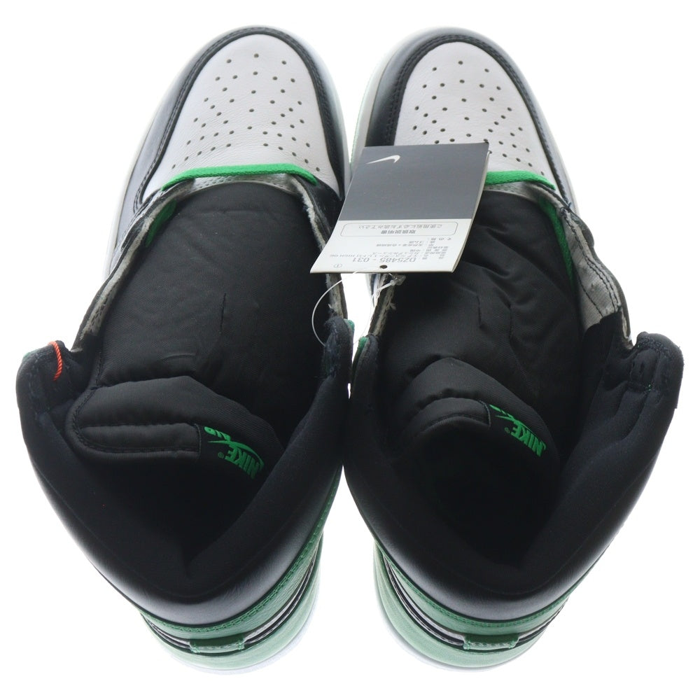 NIKE(ナイキ) AIR JORDAN 1 RETRO HIGH OG LUCKY GREEN DZ5485-031 エアジョーダン レトロ ラッキーグリーン ハイカットスニーカー グリーン/ホワイト US10/28cm
