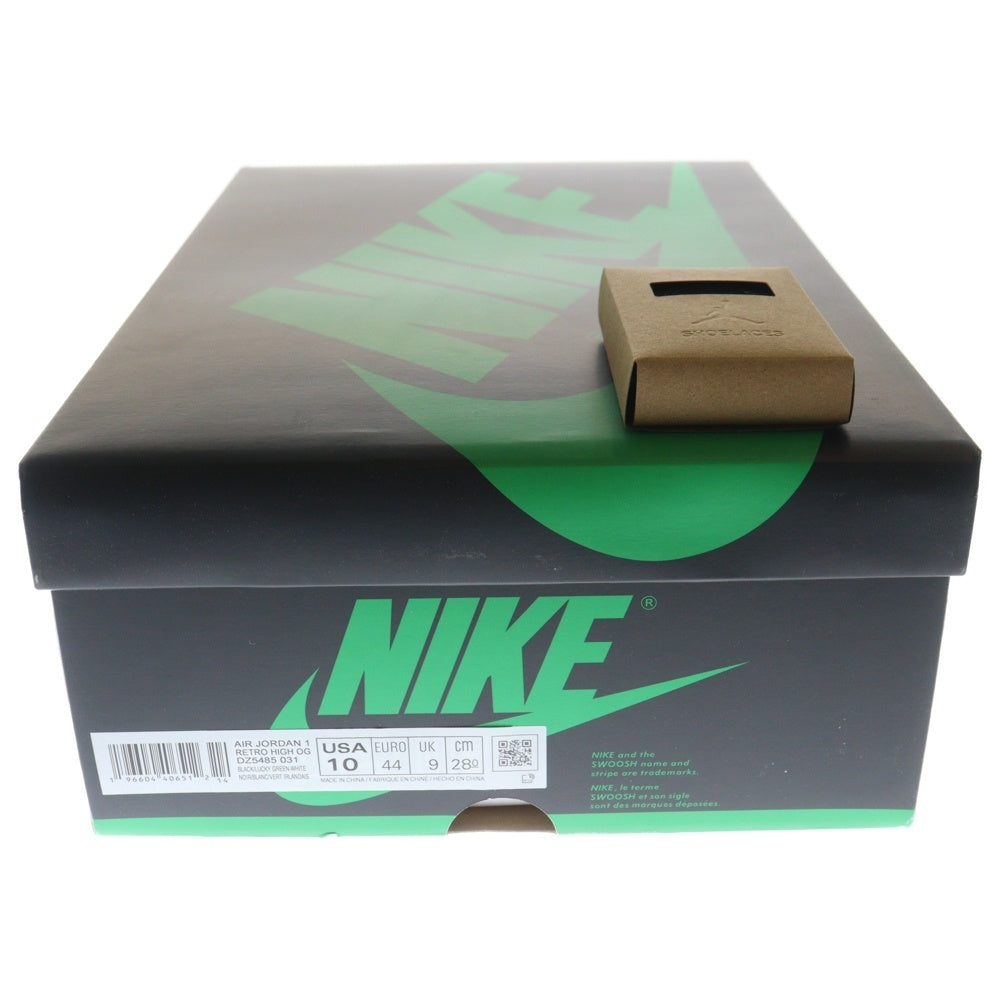 NIKE(ナイキ) AIR JORDAN 1 RETRO HIGH OG LUCKY GREEN DZ5485-031 エアジョーダン レトロ ラッキーグリーン ハイカットスニーカー グリーン/ホワイト US10/28cm