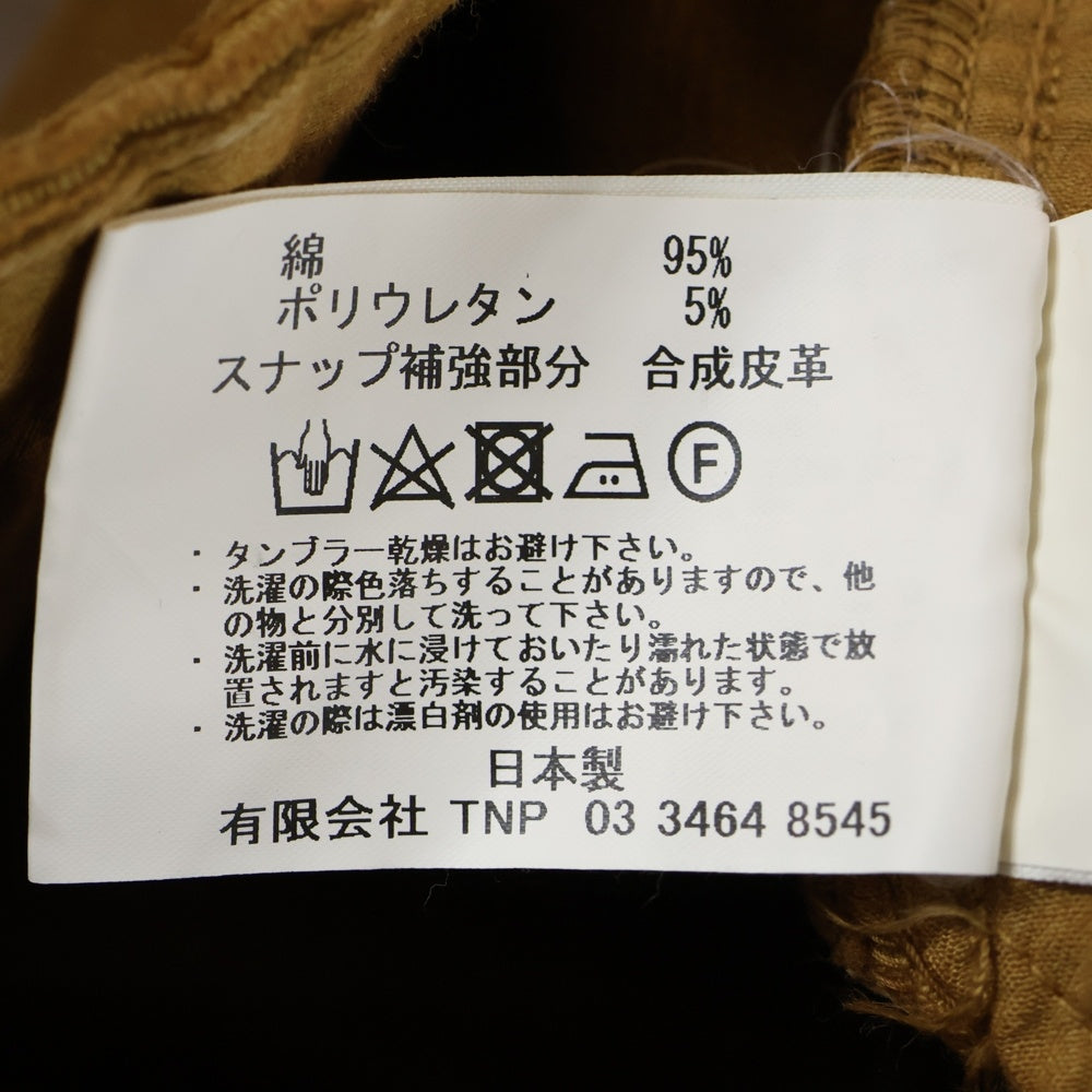 nonnative(ノンネイティブ) DWELLER 4P JEANS TAPERED FIT C/P CORD コーデュロイ ストレット テーパードパンツ ベージュ NN-P3106