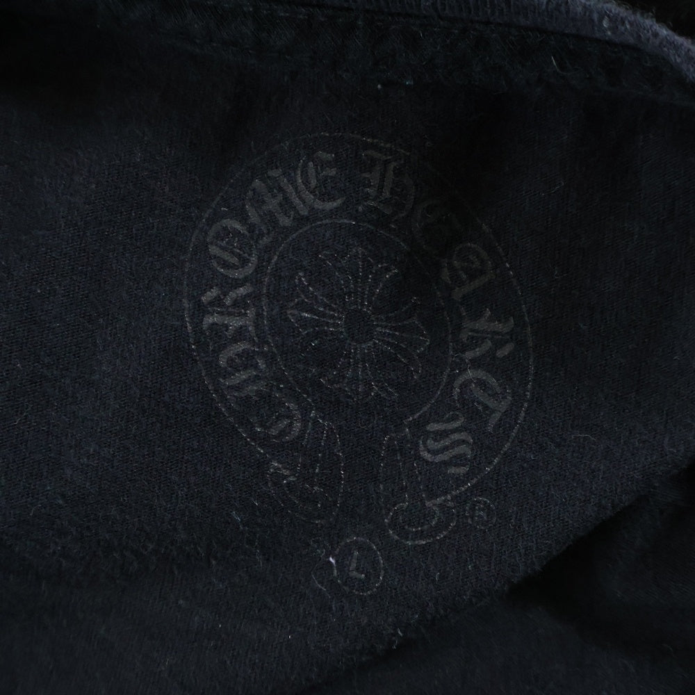 CHROME HEARTS(クロムハーツ) CH T-SHRT TOKYO 東京限定バックプリント ロングスリーブ 長袖Tシャツ カットソー ブラック