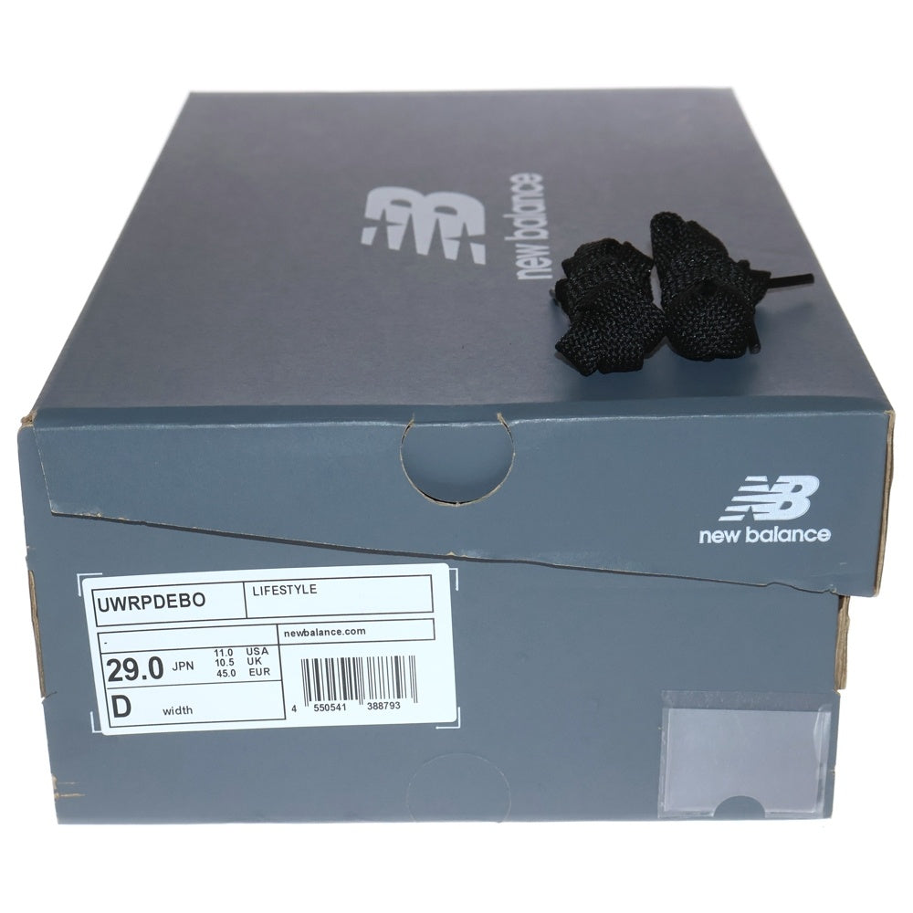 New Balance(ニューバランス) × United Arrows EXCLUSIVE WARPED RUNNER ユナイテッドアローズ別注 ワープドランナー ローカットスニーカー ブラック US11/29.0cm UWRPDEBO