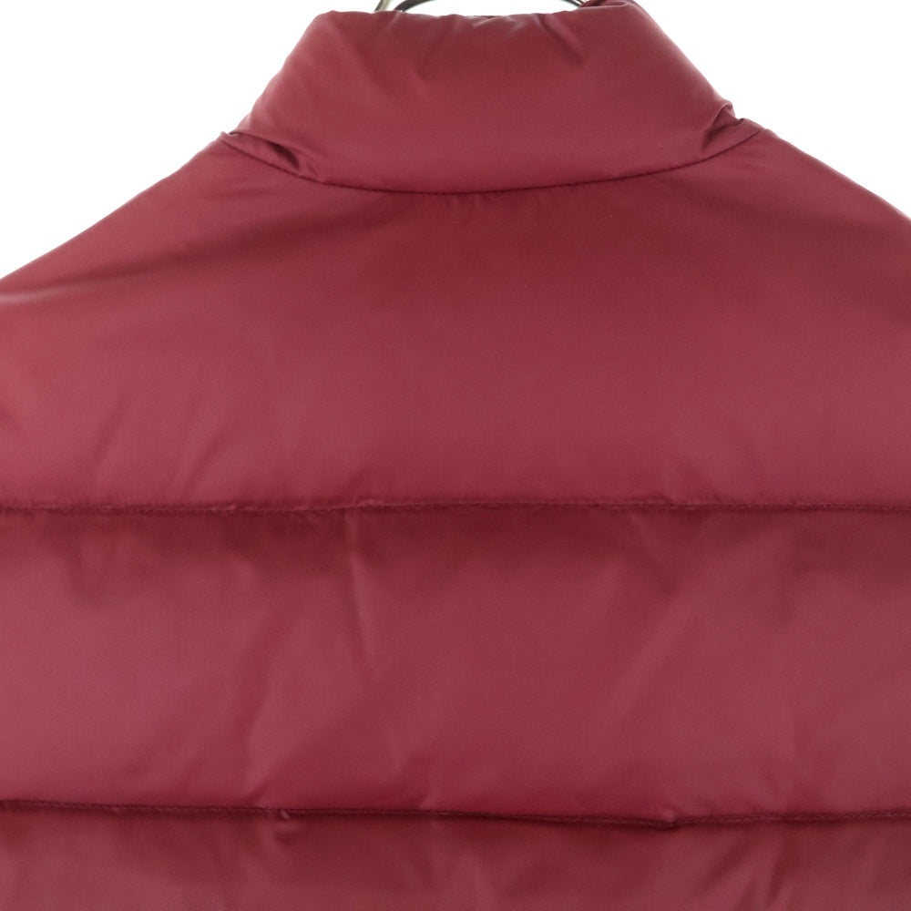 MONCLER(モンクレール) 茶タグ ナイロン ダウンベスト レッド レディース G32-003
