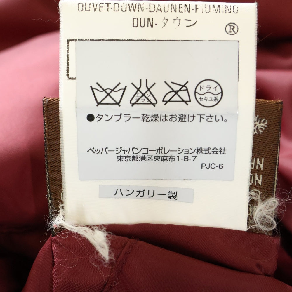 MONCLER(モンクレール) 茶タグ ナイロン ダウンベスト レッド レディース G32-003