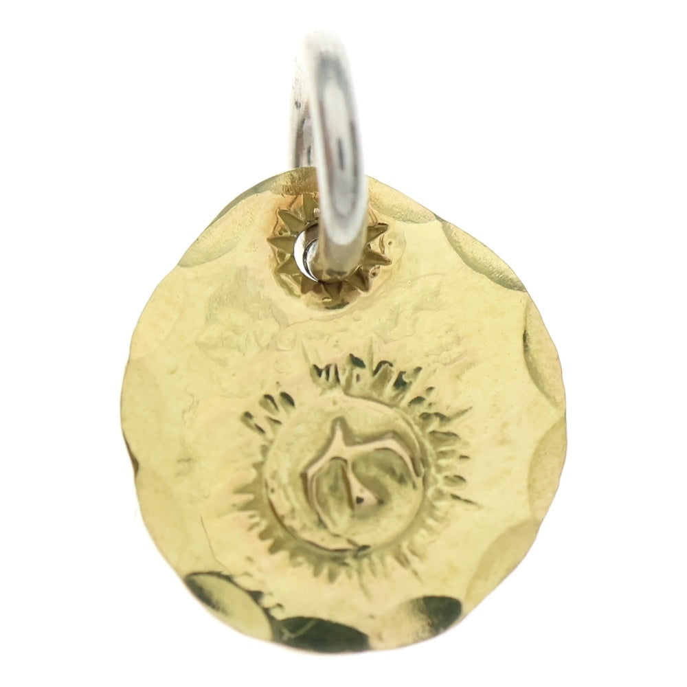 goro's(ゴローズ) 【現行】全金in太陽メタル大 ペンダントトップ ゴールド