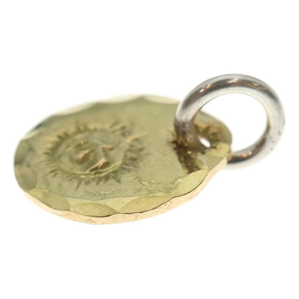 goro's(ゴローズ) 【現行】全金in太陽メタル大 ペンダントトップ ゴールド