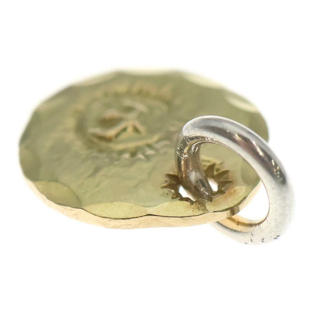 goro's(ゴローズ) 【現行】全金in太陽メタル大 ペンダントトップ ゴールド