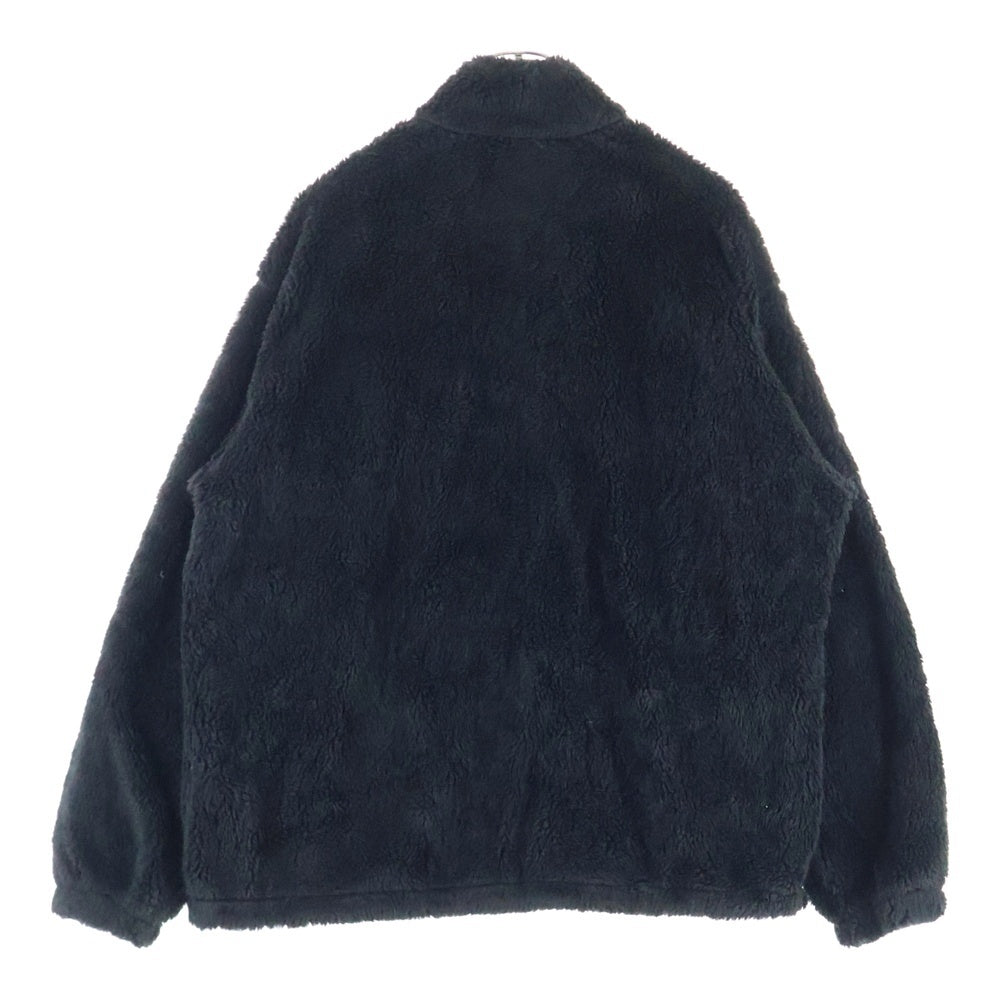 SUPREME(シュプリーム) 25SS Shoulder Logo Fleece Jacket ショルダーロゴ フリースジャケット ブラック
