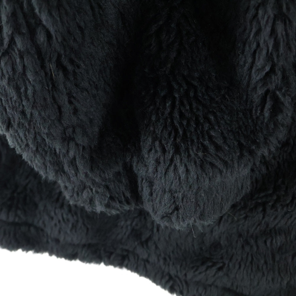 SUPREME(シュプリーム) 25SS Shoulder Logo Fleece Jacket ショルダーロゴ フリースジャケット ブラック