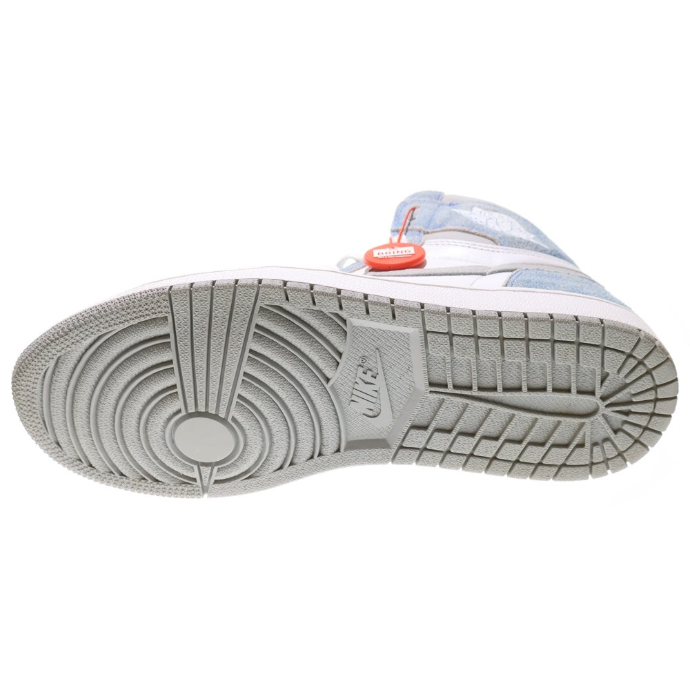 NIKE(ナイキ) AIR JORDAN 1 Hyper Royal エアジョーダン 1 ハイパーロイヤル ハイカットスニーカー US9/27cm ホワイト/ブルー 555088-402