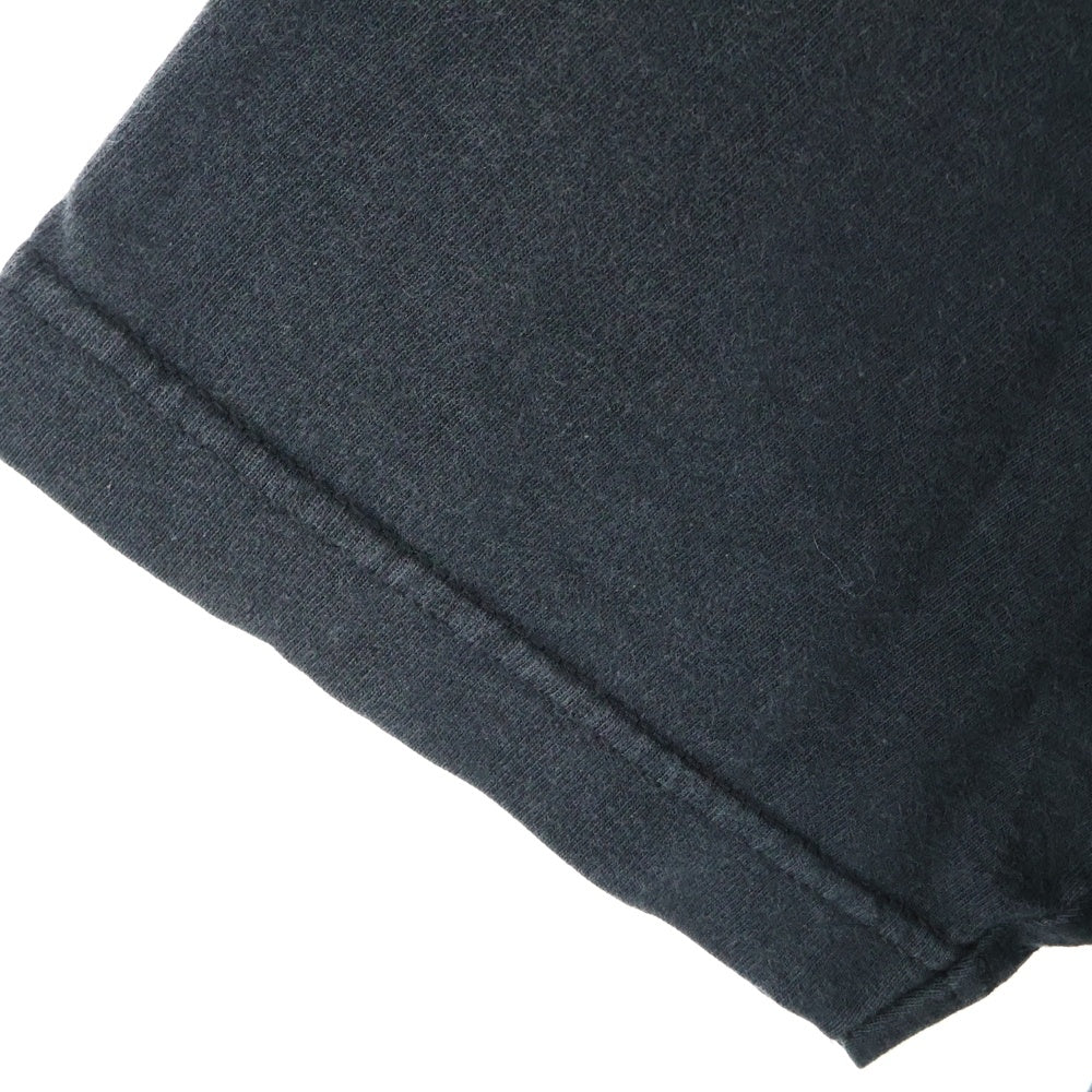 CHROME HEARTS(クロムハーツ) OLD MALIBU マリブ限定 ネックロゴ バックフローラル 半袖Tシャツ カットソー ブラック