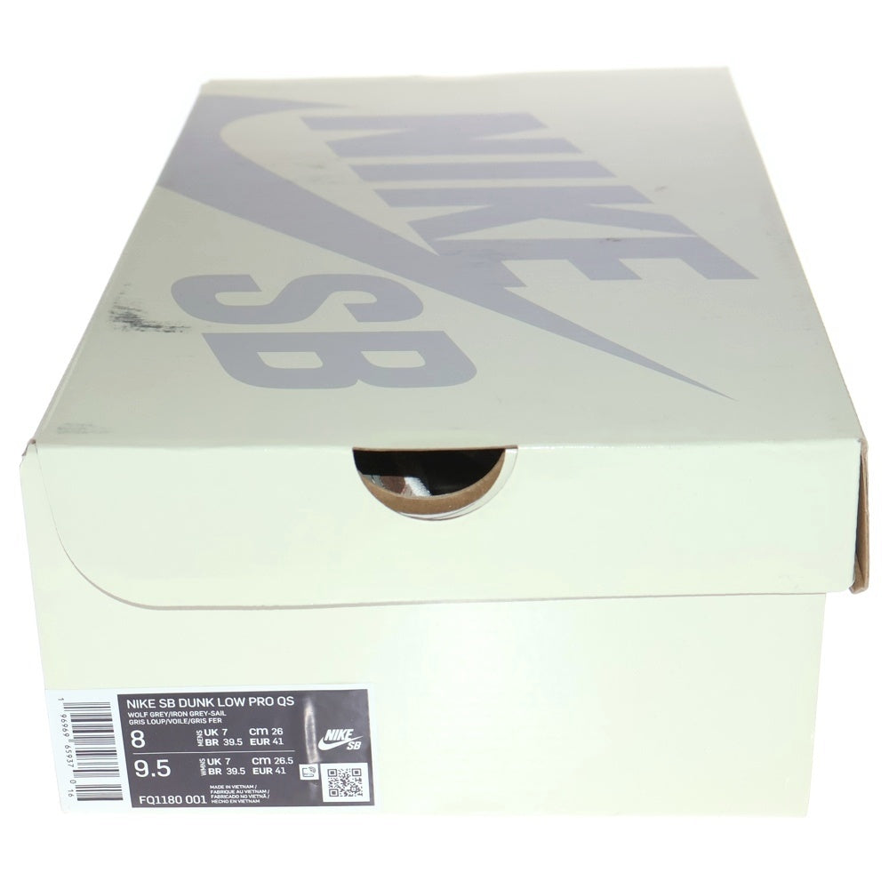 NIKE(ナイキ) ×YUTO HORIGOME DUNK LOW PRO FQ1180-001 堀米雄斗 ダンク プロ ローカットスニーカー グレー/ホワイト US8/26cm