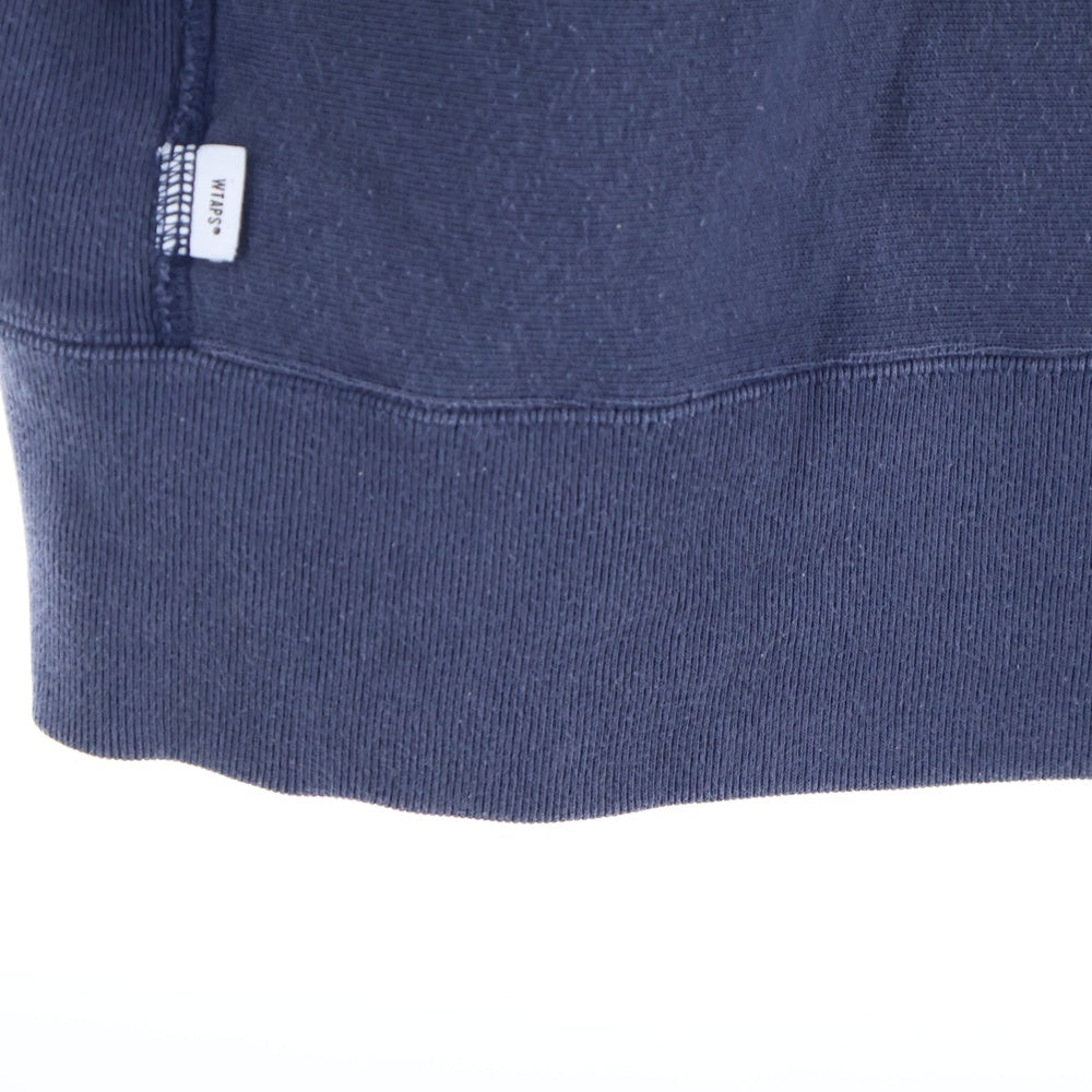 WTAPS(ダブルタップス) 21AW ×champion REVERSE WEAVE チャンピオン リバースウィーブ スウェットシャツ クルーネックトレーナー ネイビー C8-T016