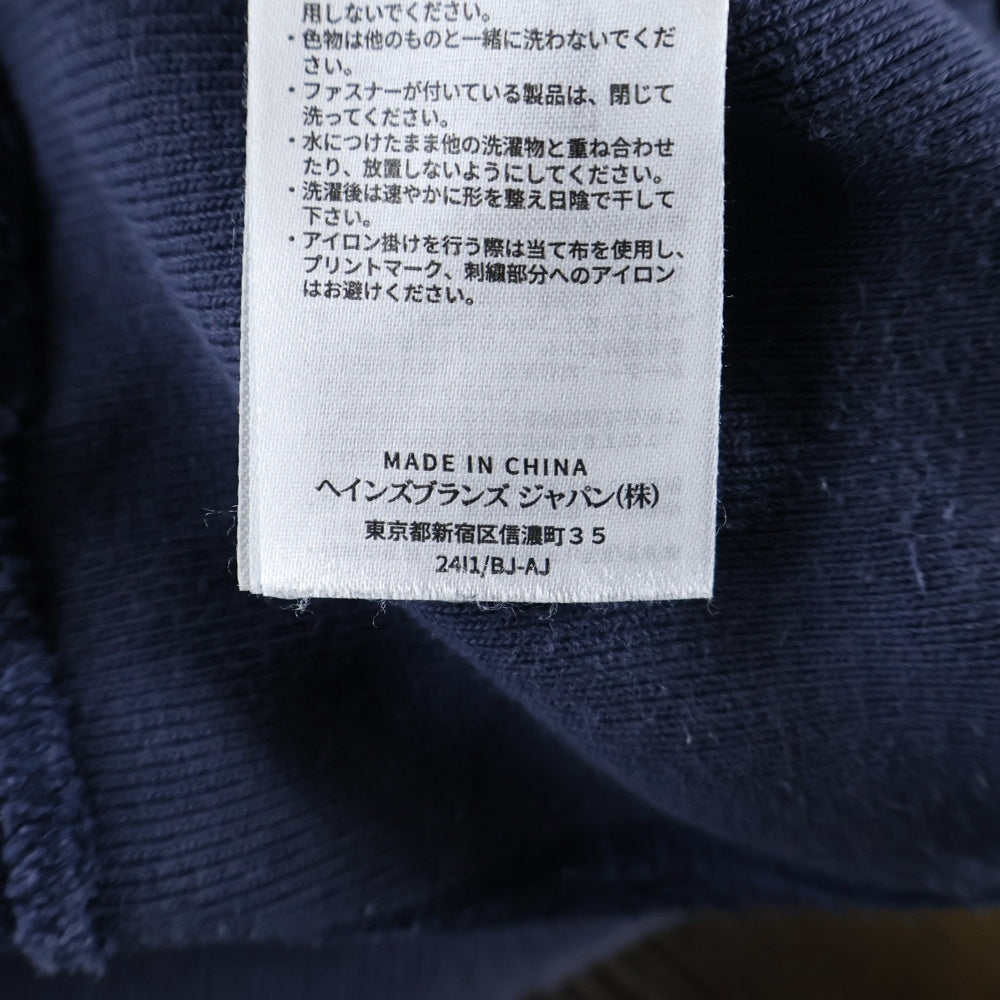 WTAPS(ダブルタップス) 21AW ×champion REVERSE WEAVE チャンピオン リバースウィーブ スウェットシャツ クルーネックトレーナー ネイビー C8-T016