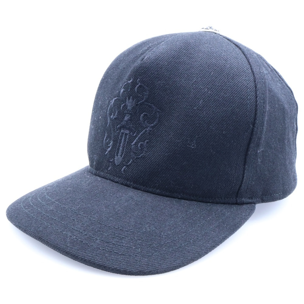 CHROME HEARTS(クロムハーツ) TRUCKER CAP ヴァインダガー刺繍 トラッカーキャップ ブラック