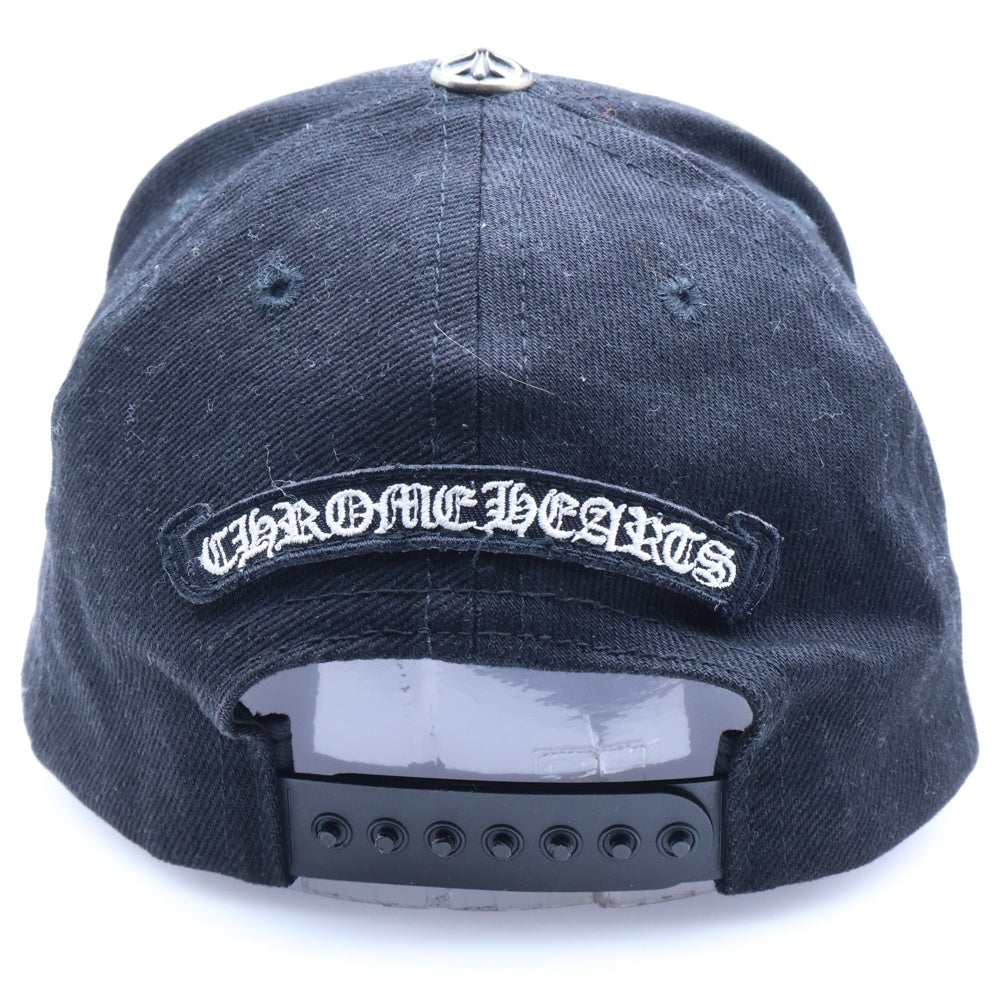 CHROME HEARTS(クロムハーツ) TRUCKER CAP ヴァインダガー刺繍 トラッカーキャップ ブラック
