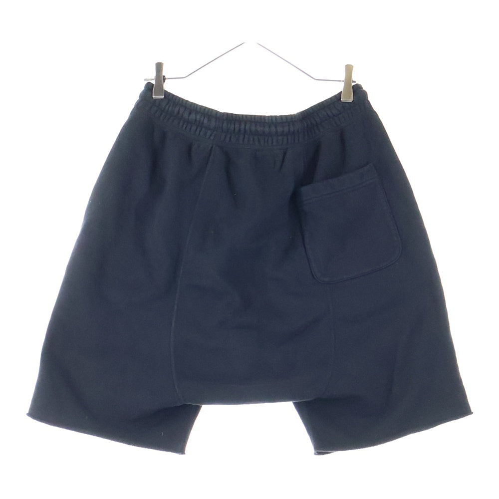 SAINT MICHAEL(セントマイケル) 21SS Sweat Shorts Logo フロントロゴ スウェットショーツ ハーフパンツ ブラック SM-S21-0000-038