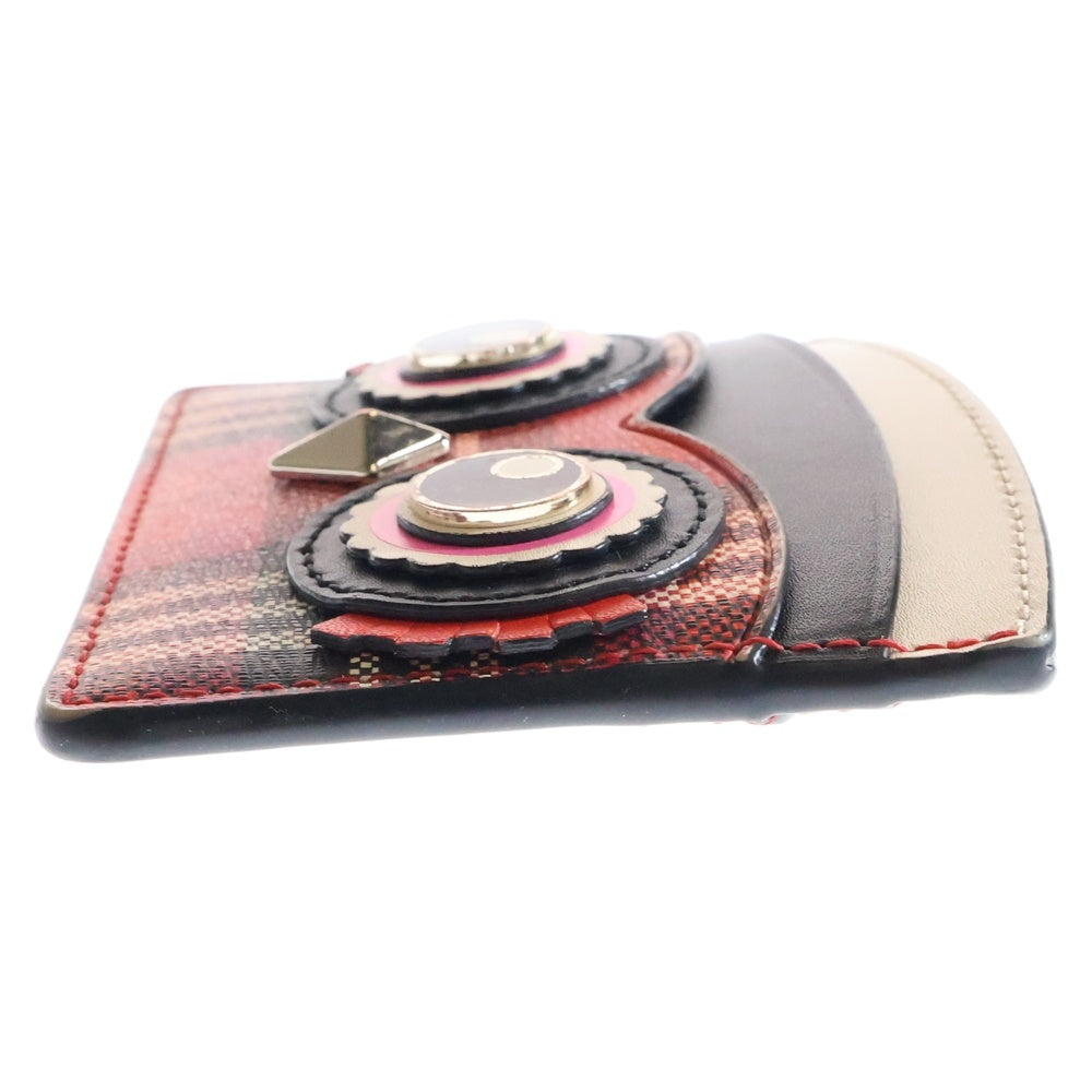 Kate Spade(ケイトスペード) Blinx Plaid Owl Cardholder カードケース マルチカラー レディース