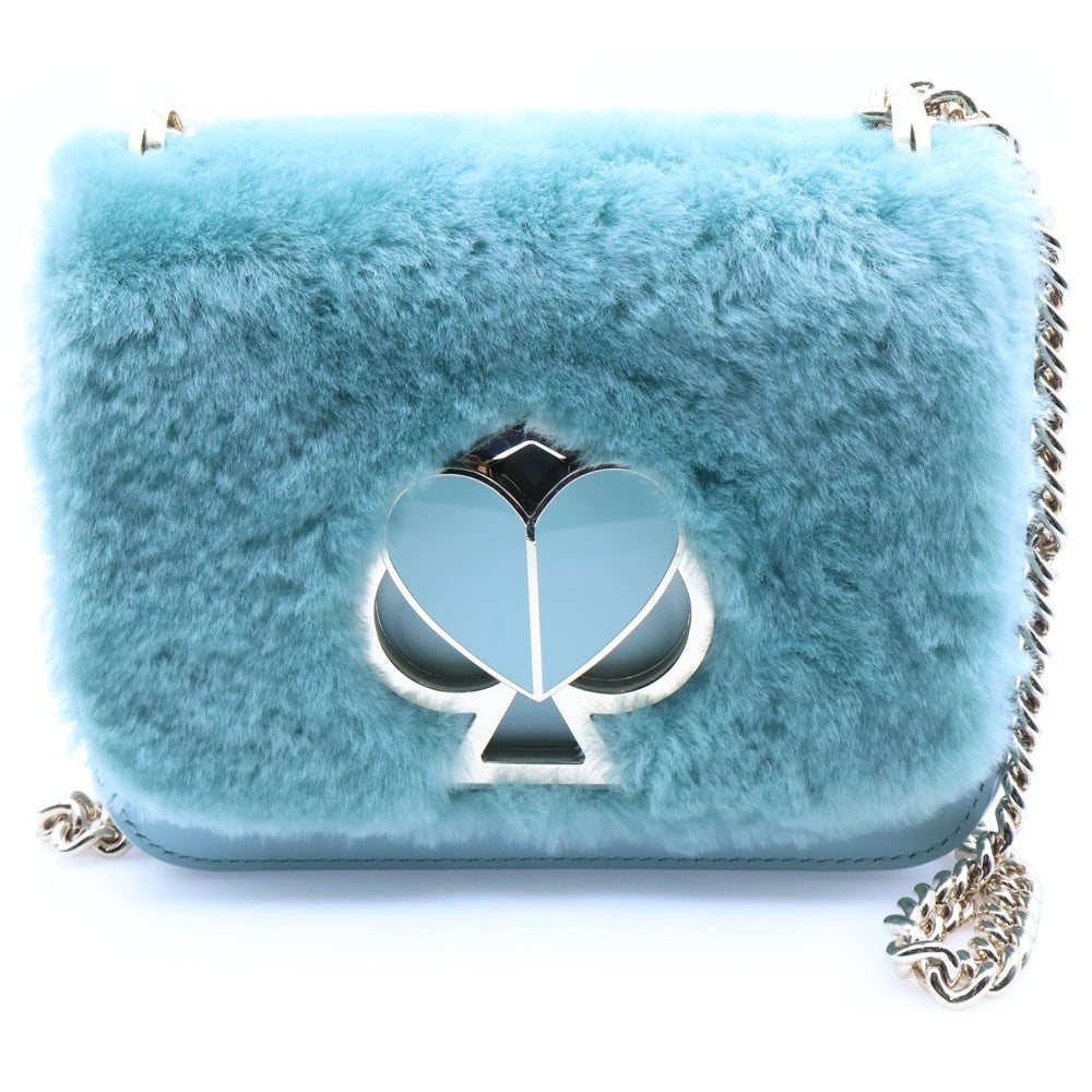 Kate Spade(ケイトスペード) ニコラツ イストロックチェーン ショルダーバッグ ブルー レディース