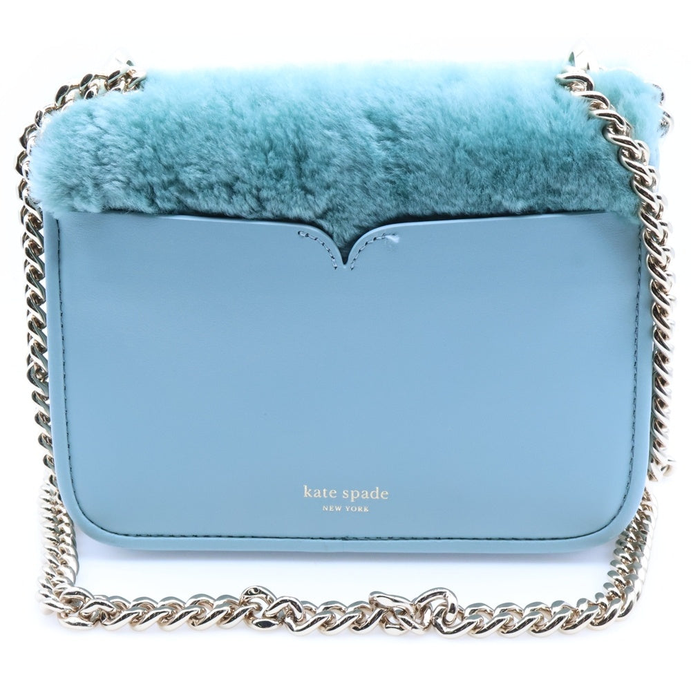 Kate Spade(ケイトスペード) ニコラツ イストロックチェーン ショルダーバッグ ブルー レディース