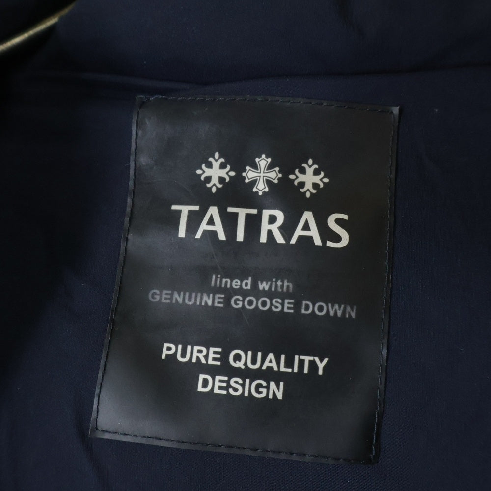 TATRAS(タトラス) PESCHE フード付き ダウンジャケット ネイビー MTA6TM499