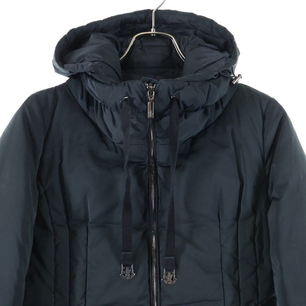 MONCLER(モンクレール) NIM GIUBOTTO フード付き ロングダウンジャケット ブラック レディース 120934932800