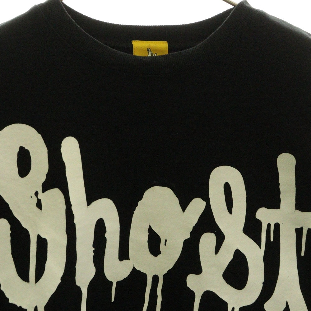 FR2(エフアールツー) × GUCCIGHOST SWEATSHIRTS グッチゴースト スウェットシャツ ブラック