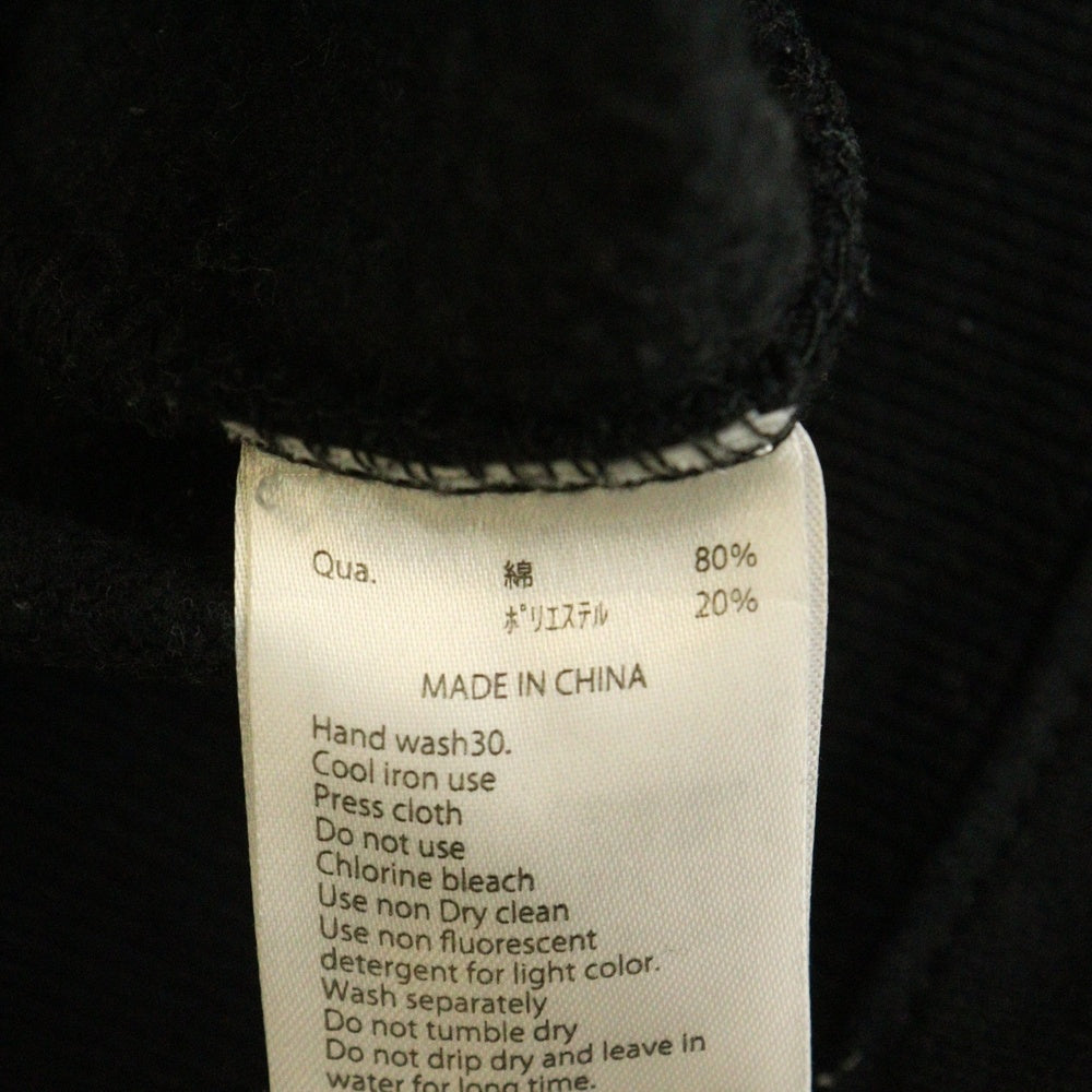 FR2(エフアールツー) × GUCCIGHOST SWEATSHIRTS グッチゴースト スウェットシャツ ブラック