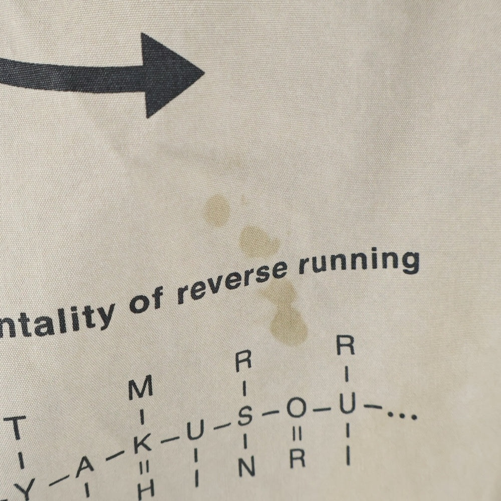 UNDERCOVER(アンダーカバー) 10AW GIRA モッズコート ライナー付属 バックプリント コットン F4307 ベージュ