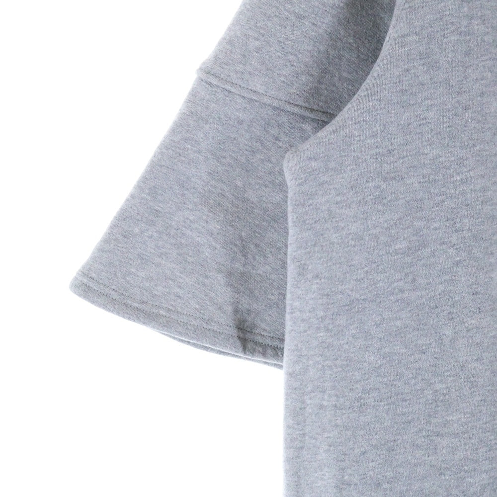 JUNYA WATANABE COMME des GARCONS(ジュンヤワタナベ コムデギャルソン) 17AW フレアスリーブ クルーネックトレーナー スウェット グレー XT-T001