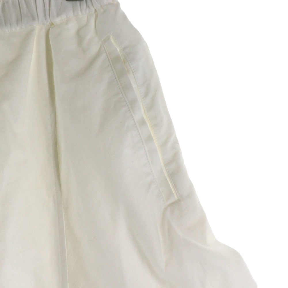 COMME des GARCONS COMME des GARCONS(コムデギャルソンコムデギャルソン) 17SS 変形 ウエストゴム ワイドハーフパンツ ショーツ ホワイト レディース RS-P015