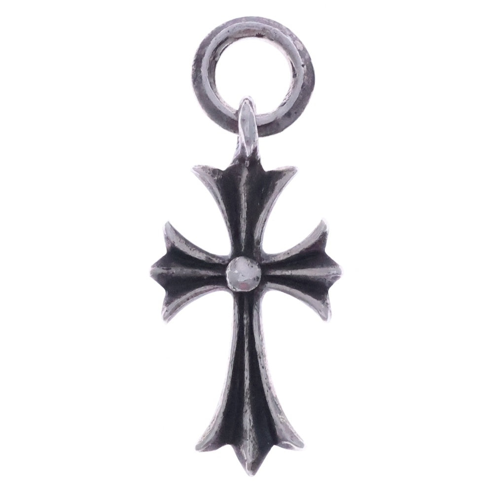 CHROME HEARTS(クロムハーツ) TINY CH CROSS タイニーCHクロス チャーム ネックレストップ シルバー BCA382