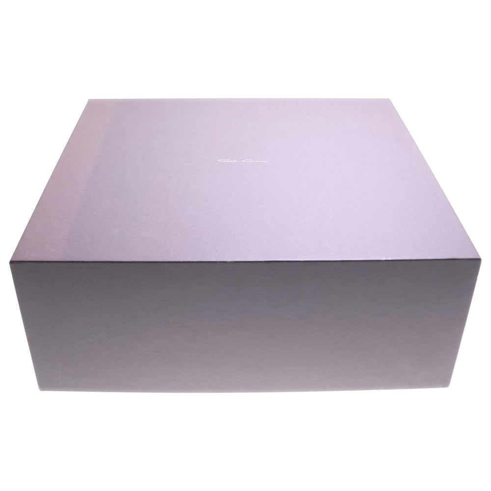 Rick Owens(リックオウエンス) GEOBASKET ジオバスケット レースアップ ハイカットスニーカー ブラック/ホワイト RU01D3894-LOOLCO