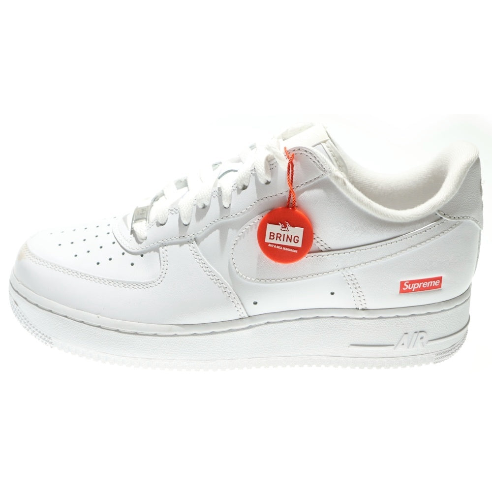 NIKE(ナイキ) ×SUPREME AIR FORCE 1 LOW CU9225-100 シュプリーム エアフォース1 ローカットスニーカー ホワイト US9/27cm