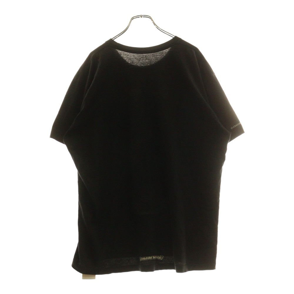 CHROME HEARTS(クロムハーツ) CRS Triple Logo Print S/S TEE 半袖Tシャツカットソー ブラック
