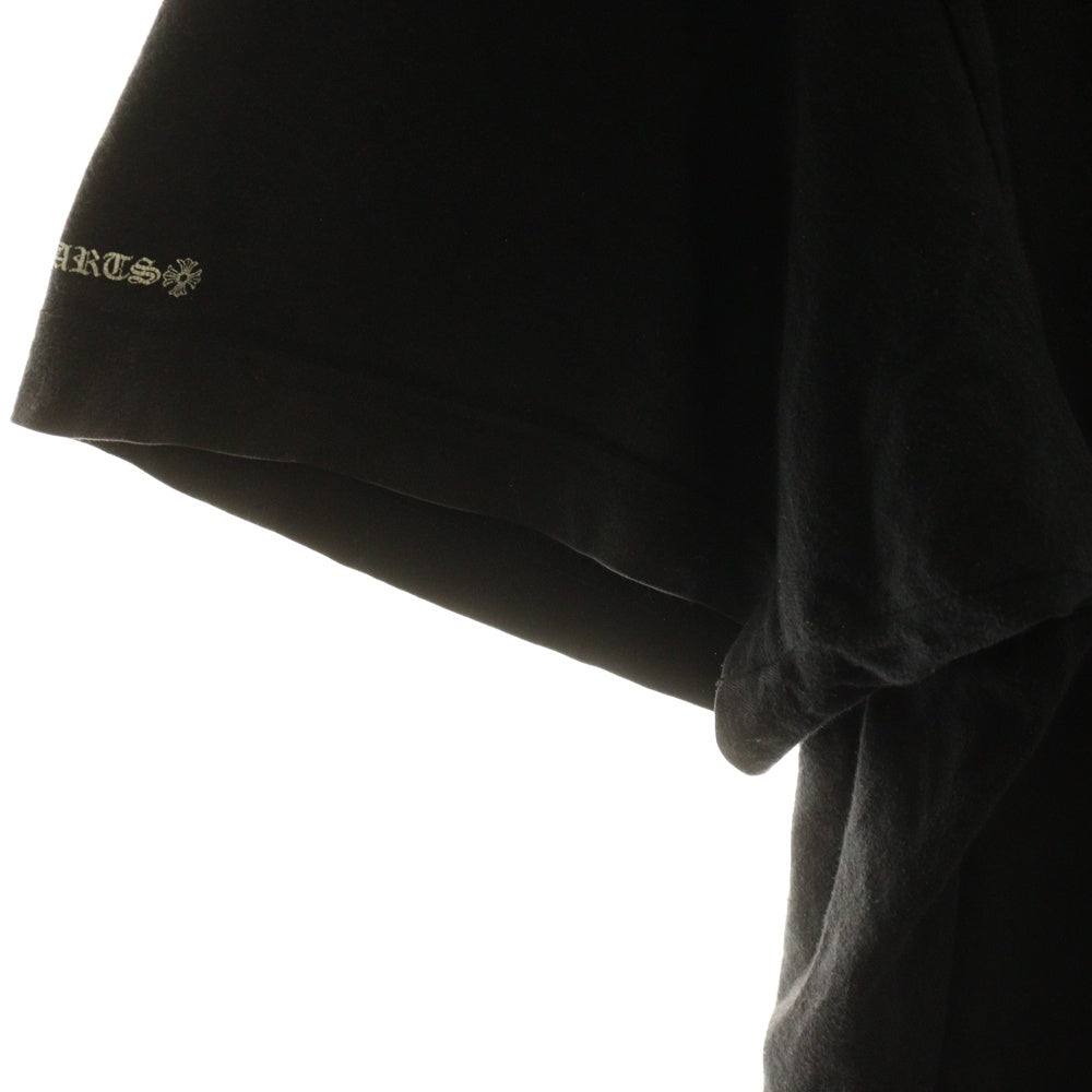 CHROME HEARTS(クロムハーツ) CRS Triple Logo Print S/S TEE 半袖Tシャツカットソー ブラック