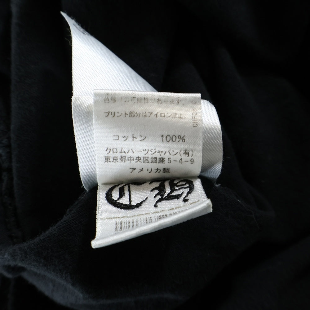 CHROME HEARTS(クロムハーツ) CH PLUS S/S TEE CHプラス サークルロゴ 半袖Tシャツカットソー ブラック/イエロー