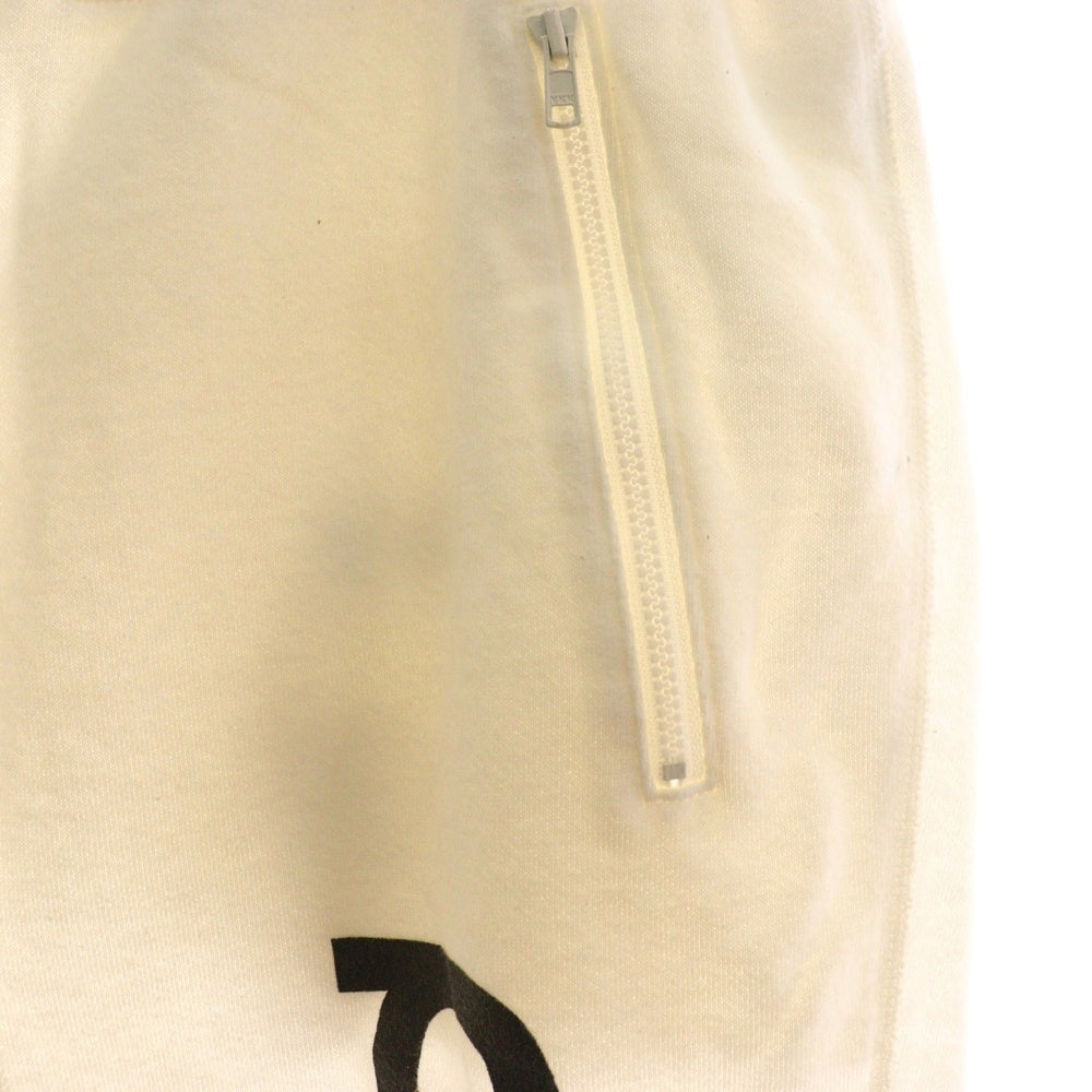 SEQUEL(シークエル) 20AW フロントロゴ イージースウェットパンツ ホワイト SQ-20AW-PT06