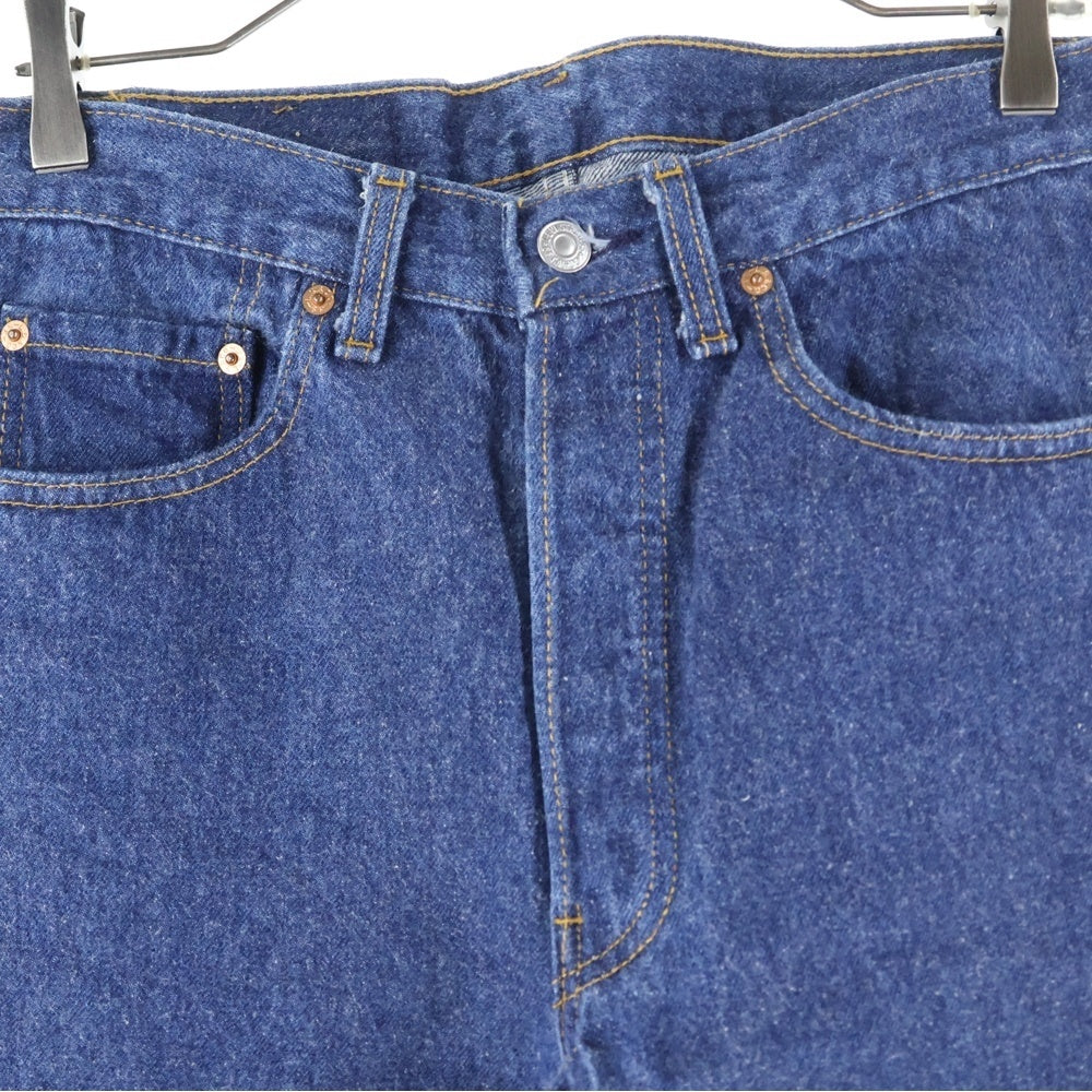 Levi's(リーバイス) 501 ボタンフライ ストレートデニム パンツ インディゴ