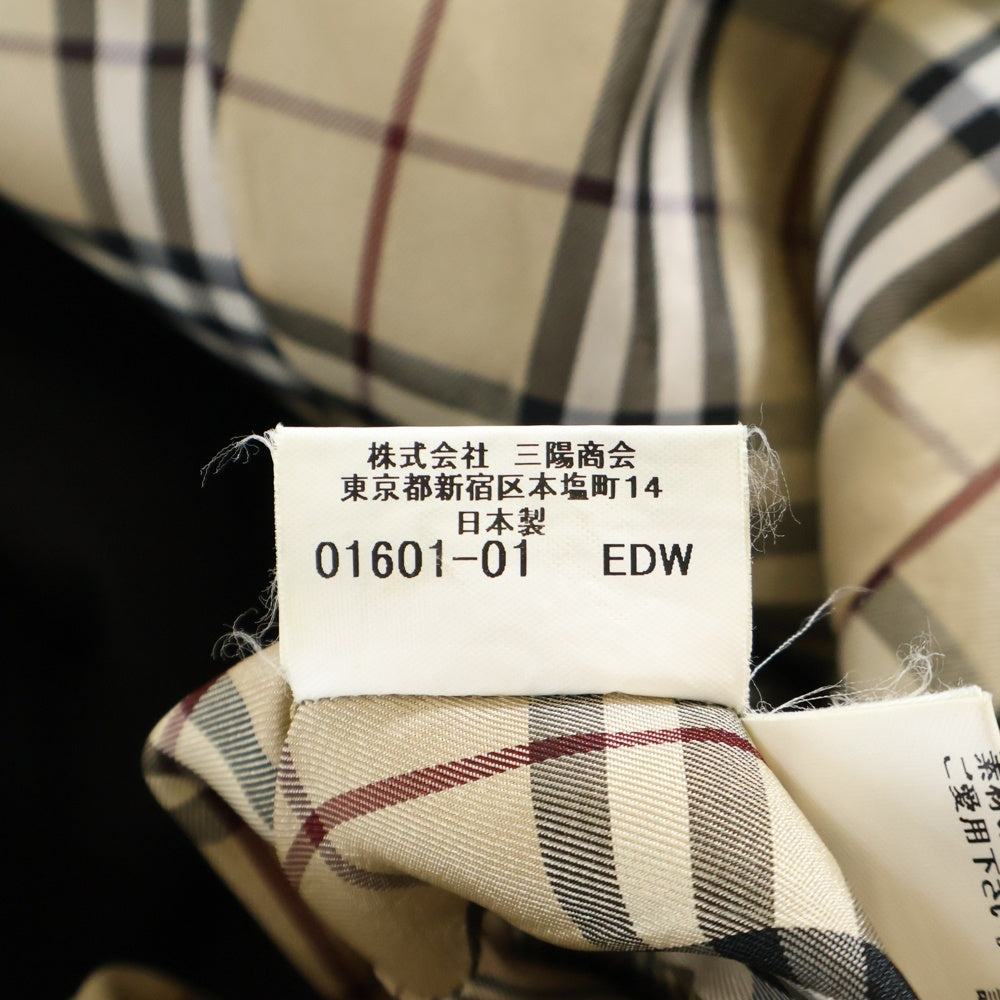 BURBERRY BLACK LABEL(バーバリー ブラックレーベル) トレンチショートコート ブラック BMA03-502-09