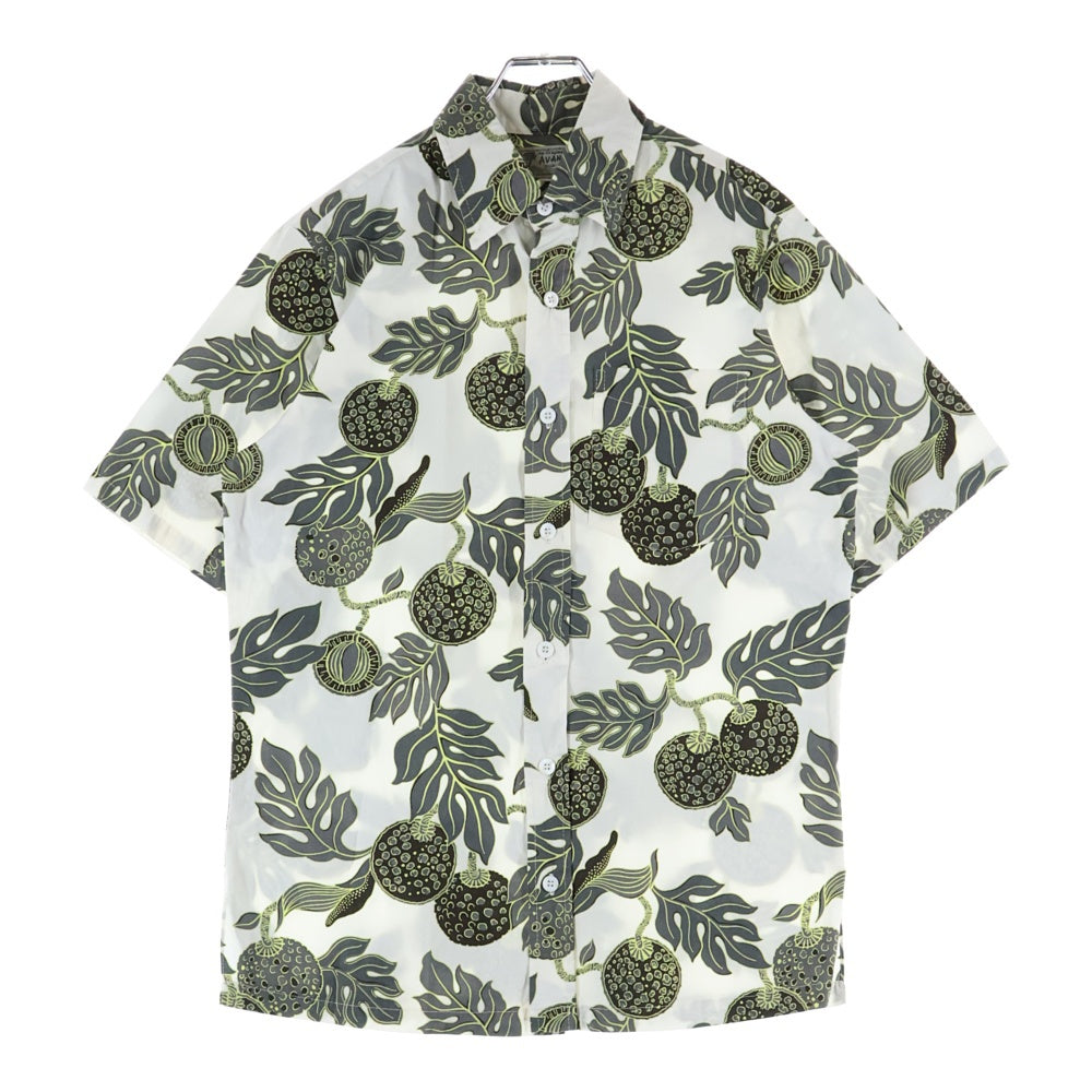 VINTAGE(ヴィンテージ) MADE in HAWAII ハワイ コットン アロハ半袖シャツ 総柄 マルチカラー