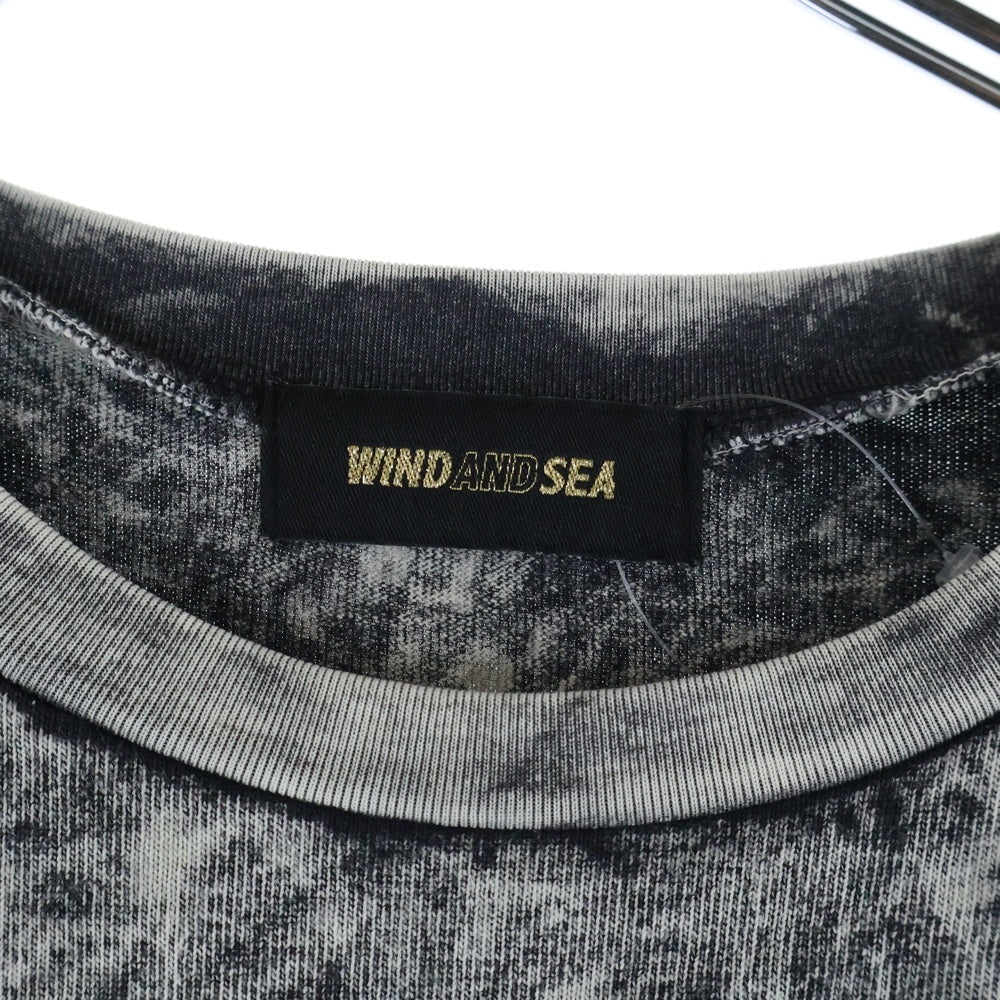 WIND AND SEA(ウィンダンシー) 24SS HIGH SULFER S/S 半袖 Tシャツ カットソー グレー WDS-O-SIG-24-Q4-CS-02
