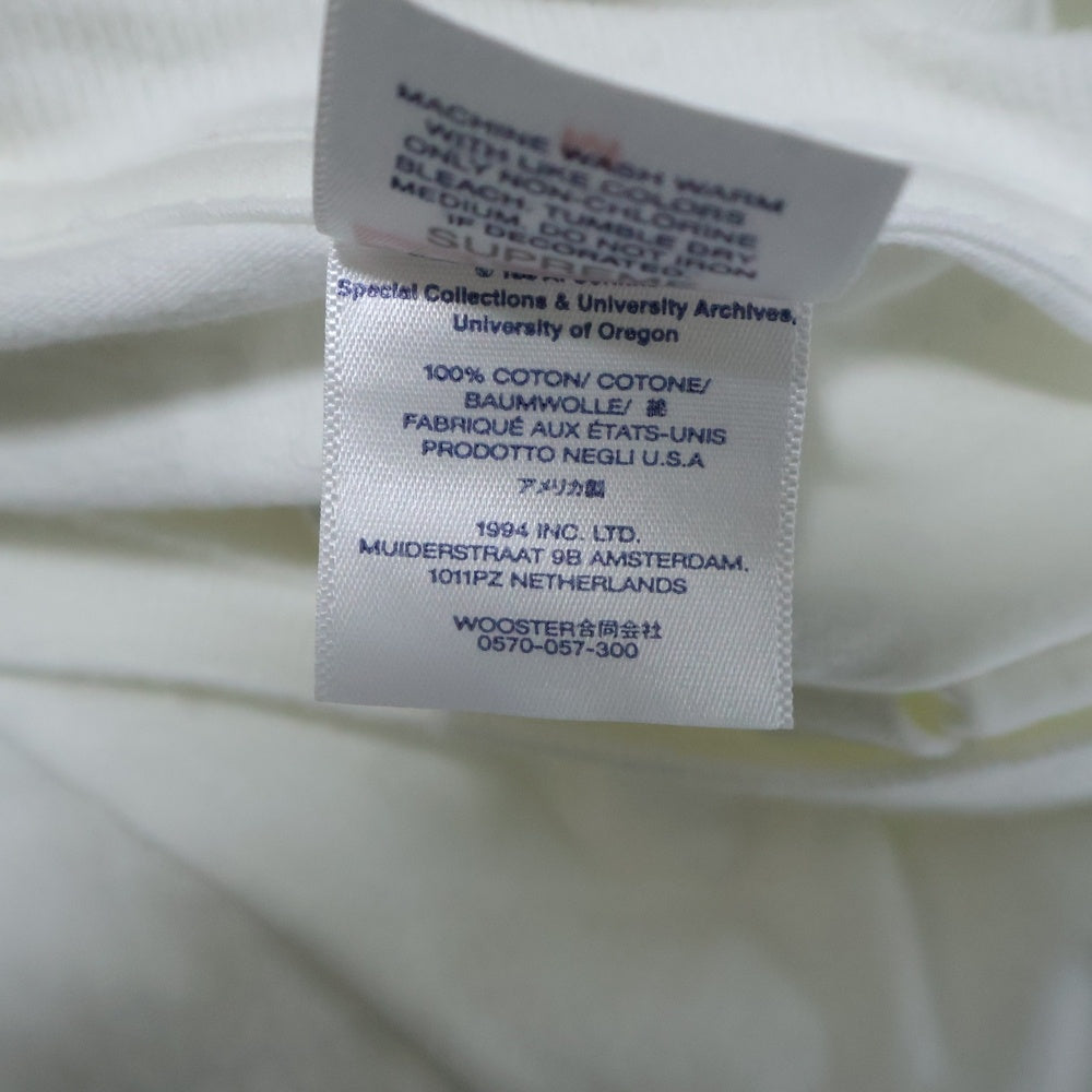 SUPREME(シュプリーム) 23SS KISS TEE フロントロゴ 半袖Tシャツカットソー ホワイト