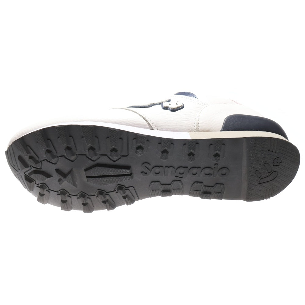 Sangacio(サンガッチョ) にゅ~ず トリコロール 10周年記念モデル ローカットスニーカー ホワイト