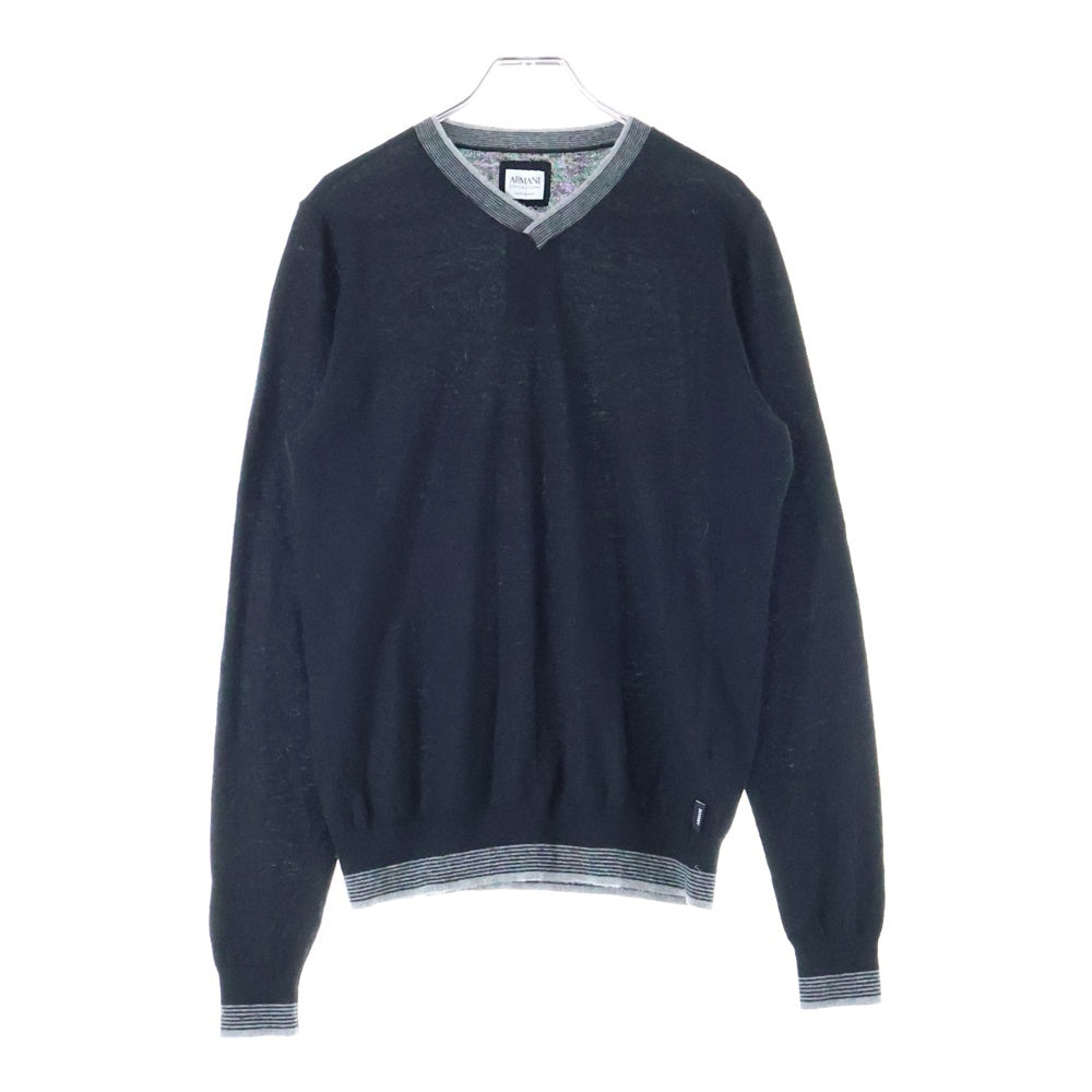 美品アルマーニ ニット ARMANI COLLEZIONI アルマーニ ニット セーター メンズ vネック