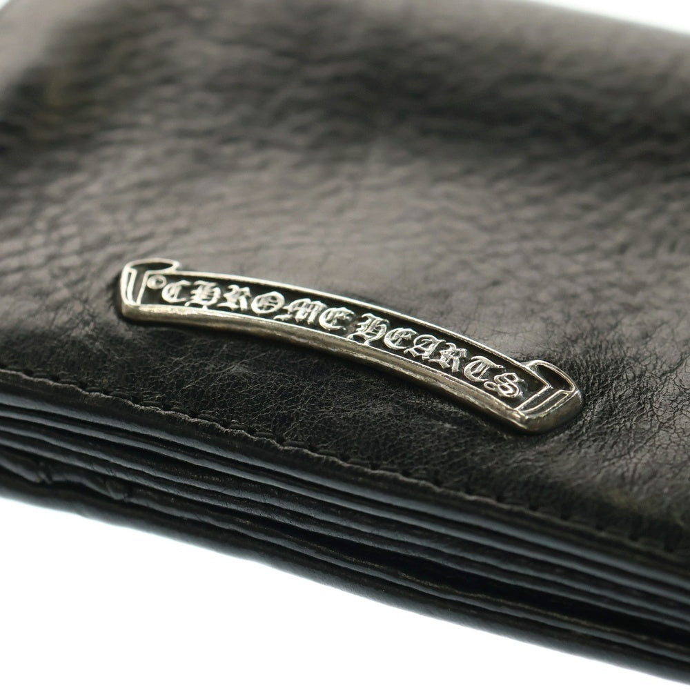 CHROME HEARTS(クロムハーツ) JOEY ジョーイ レザーウォレット 財布 ブラック BCA365