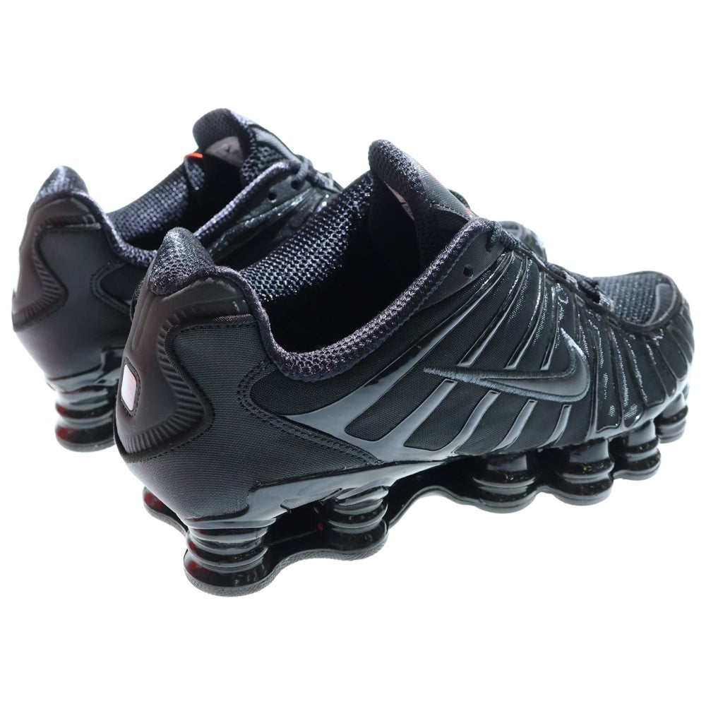 NIKE(ナイキ) SHOX TL BLACK METALLIC HEMATITE AV3595-002 ショックス ティーエル メタリック ヘマタイト ローカットスニーカー ブラック US11/29.0cm