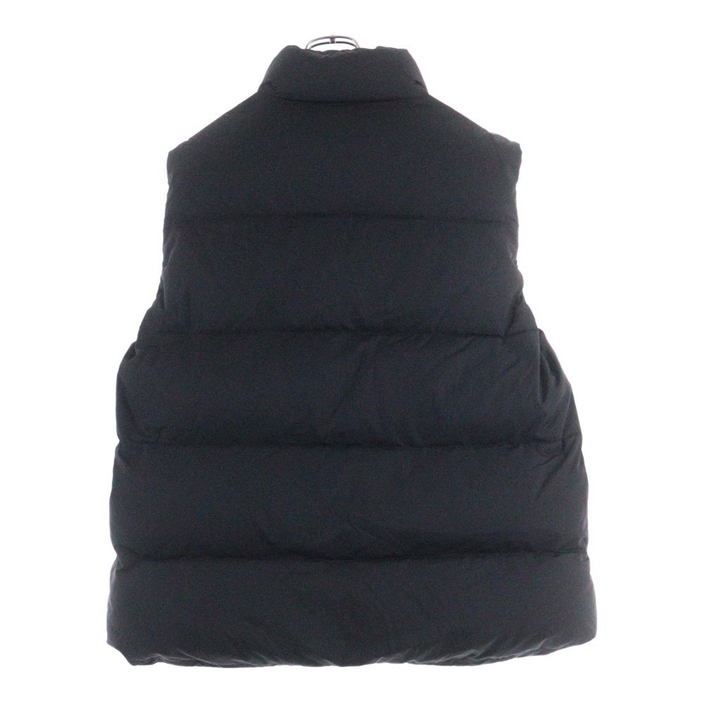 KAMIYA(カミヤ) 24AW DOWN VEST ナイロン ダウンベスト ブラック