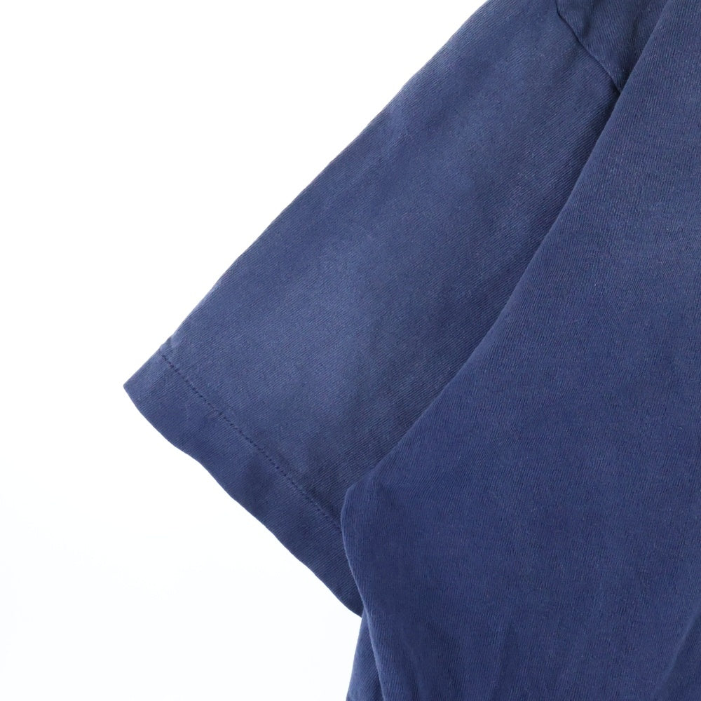 SAINT MICHAEL(セントマイケル) 25SS DNF-SS TEE FANTSIA 両面半袖プリントTシャツ カットソー ネイビー SM-HR8-0000-C65