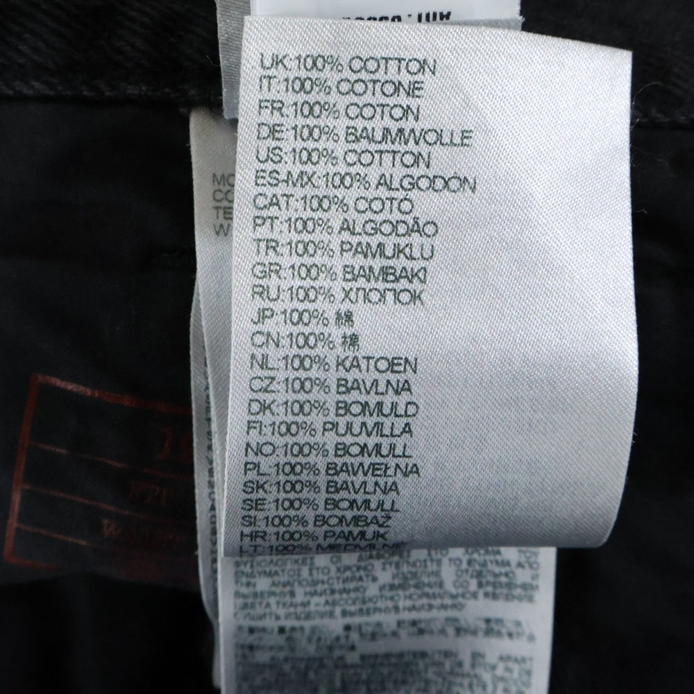 DIESEL(ディーゼル) 1996 D-SIRE STRAIGHT JEANS ストレート デニムパンツ ブラック A06925